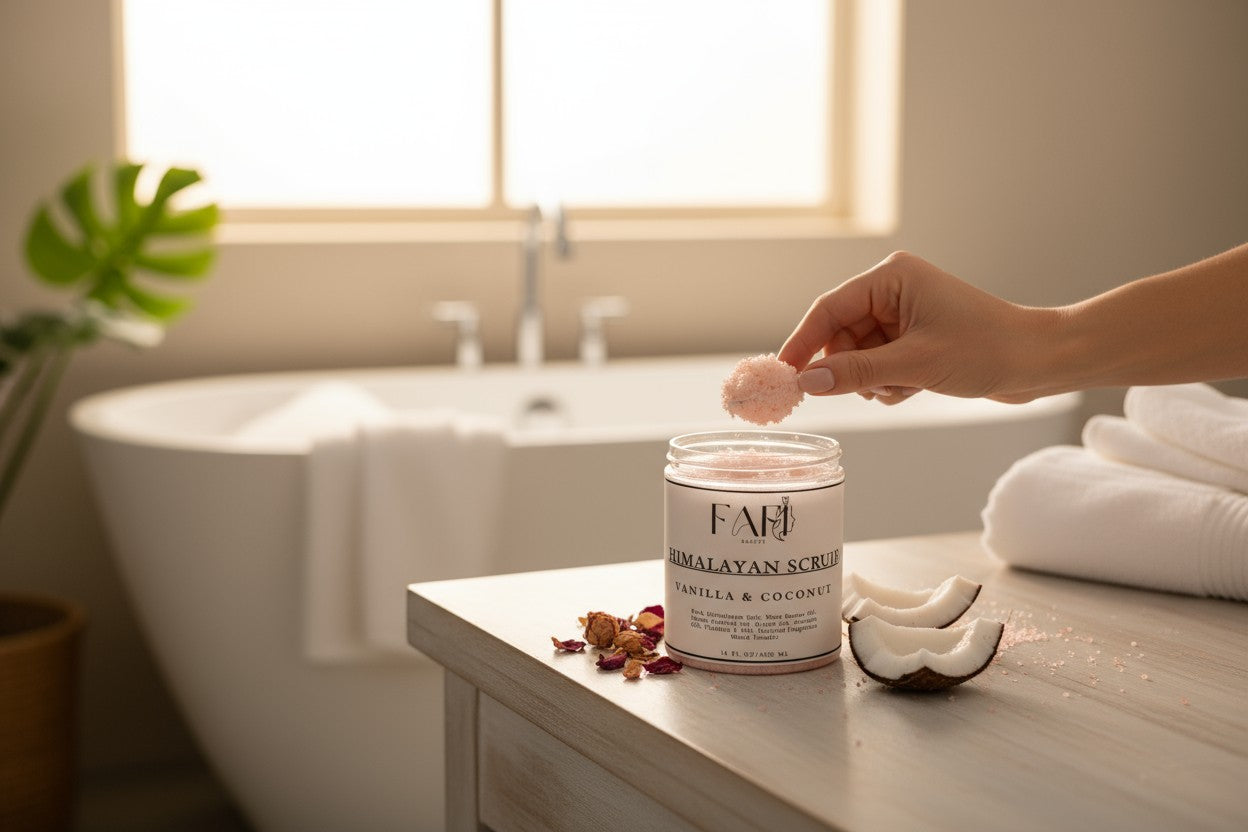 Pink Himalayan Salt Scrub