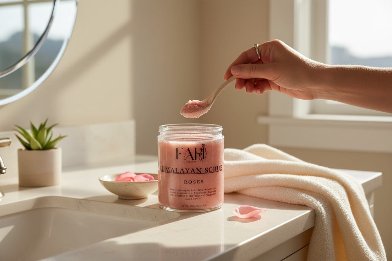 Pink Himalayan Salt Scrub