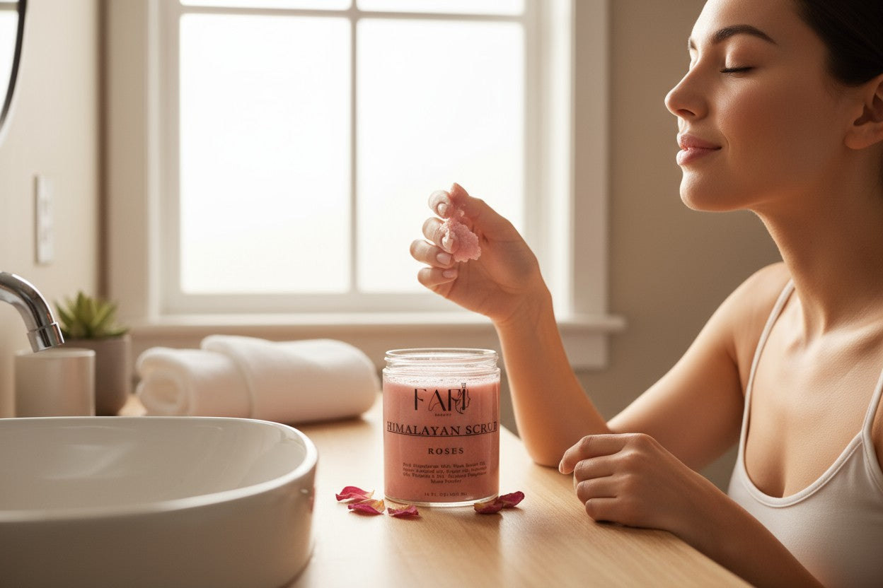 Pink Himalayan Salt Scrub